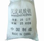 Precipitated barium sulphate