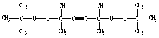 2,5-Dimethyl-2,5-di(tertiary-butylperoxy)-hexyne-3